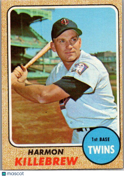 1968 Topps #220 Harmon Killebrew -EX/NM