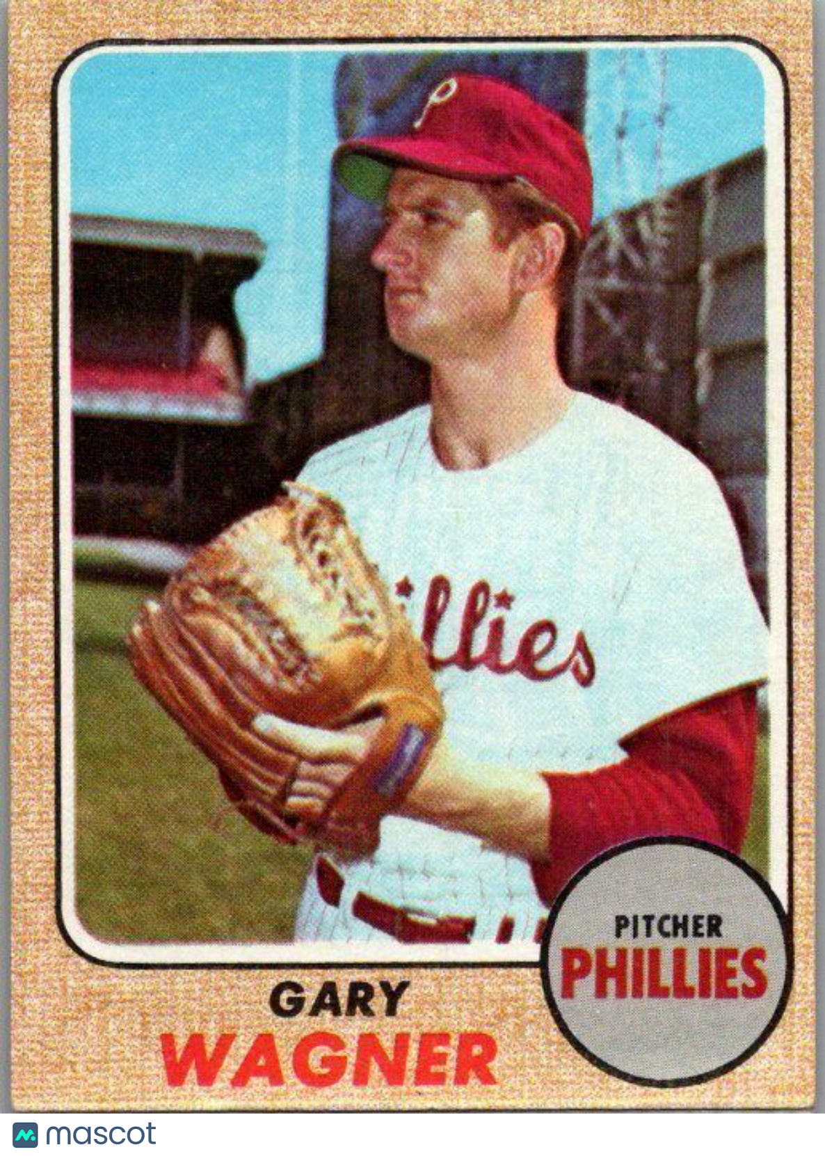 1968 Topps #448 Gary Wagner EX/NM