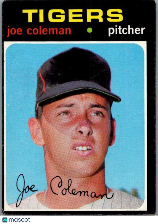 1971 Topps #403 Joe Coleman