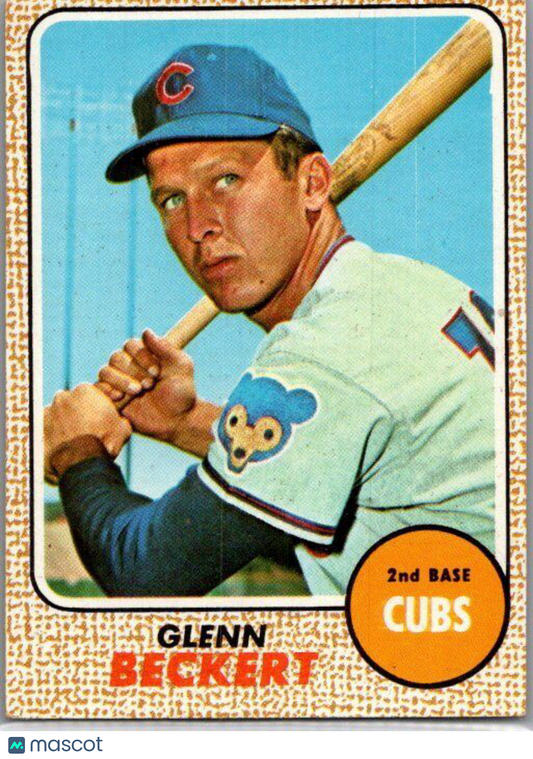 1968 Topps #101 Glenn Beckert EX/NM