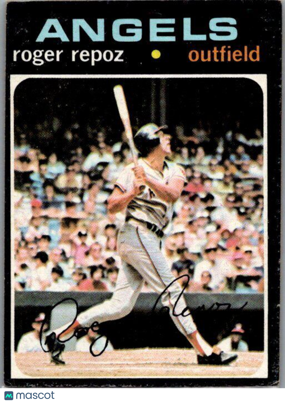 1971 Topps #508 Roger Repoz