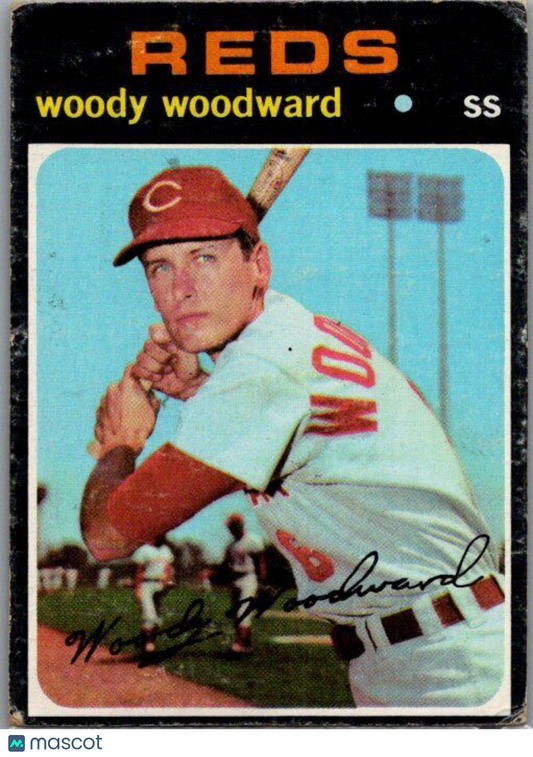 1971 Topps #496 Woody Woodward