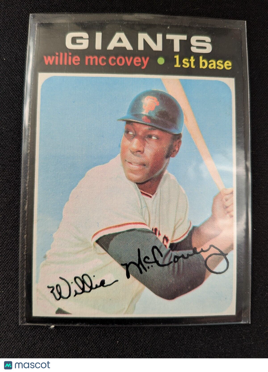 1971 Topps - #50 Willie McCovey