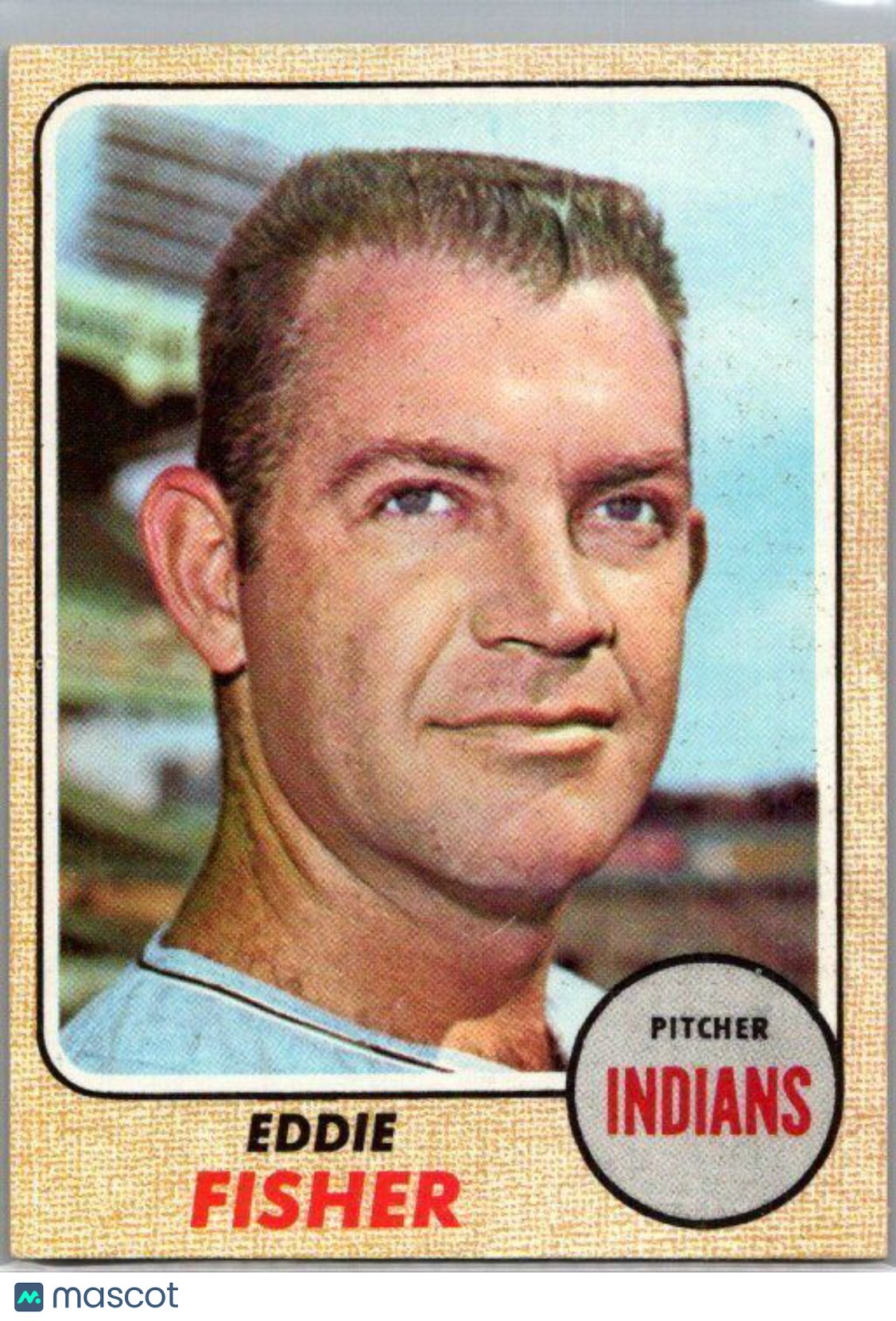 1968 Topps #418 Eddie Fisher EX/NM