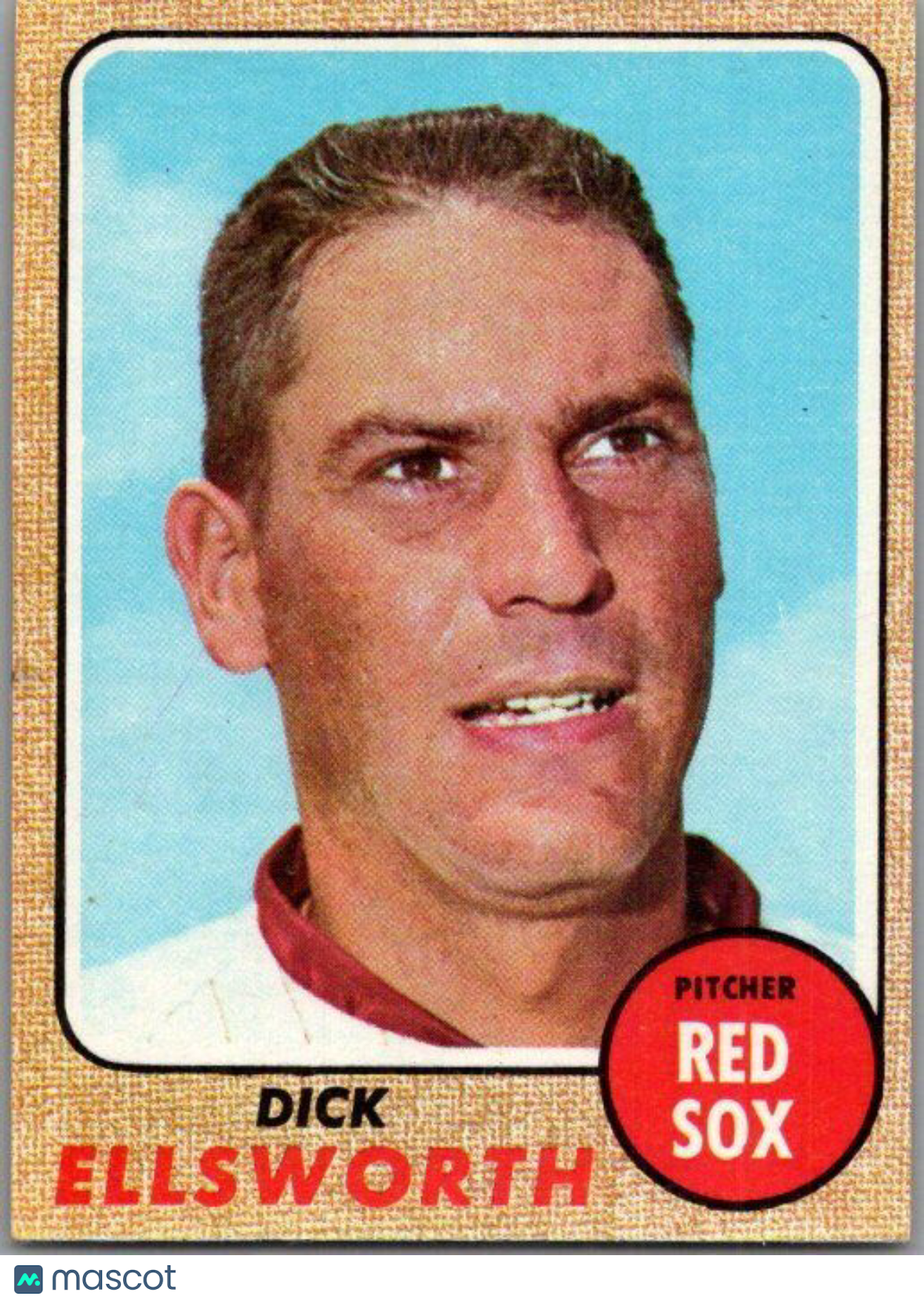 1968 Topps #406 Dick Ellsworth EX/NM