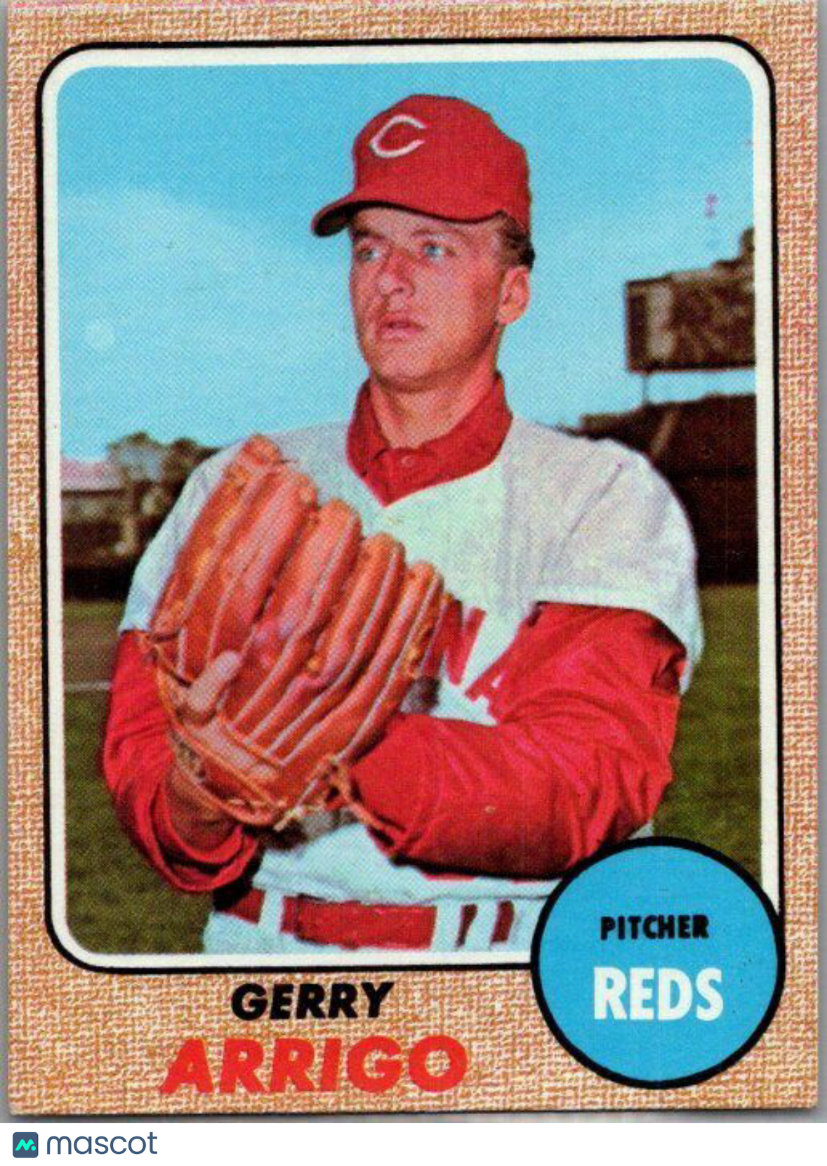 1968 Topps #302 Gerry Arrigo EX/NM