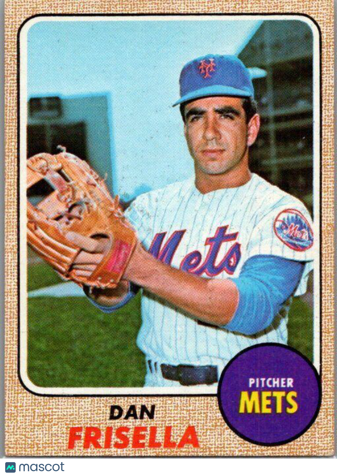 1968 Topps #191 Dan Frisella VG/EX