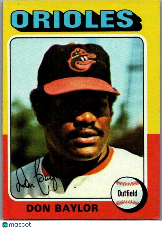 1975 Topps #382 Don Baylor