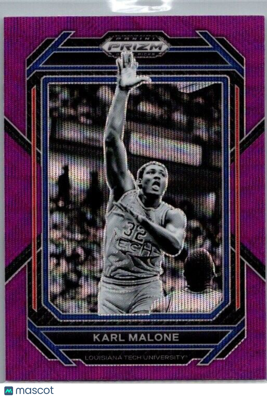 2023-24 Panini Prizm Draft Picks Purple Wave  - #93 Karl Malone