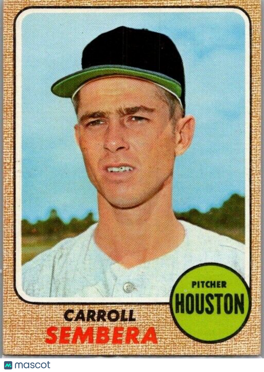 1968 Topps - #207 Carroll Sembera