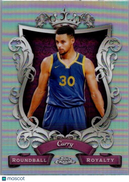 2023-24 Topps Chrome - Roundball Royalty #RR-20 Stephen Curry Refractor