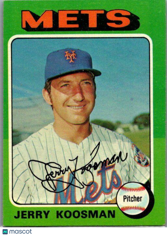 1975 Topps #19 Jerry Koosman