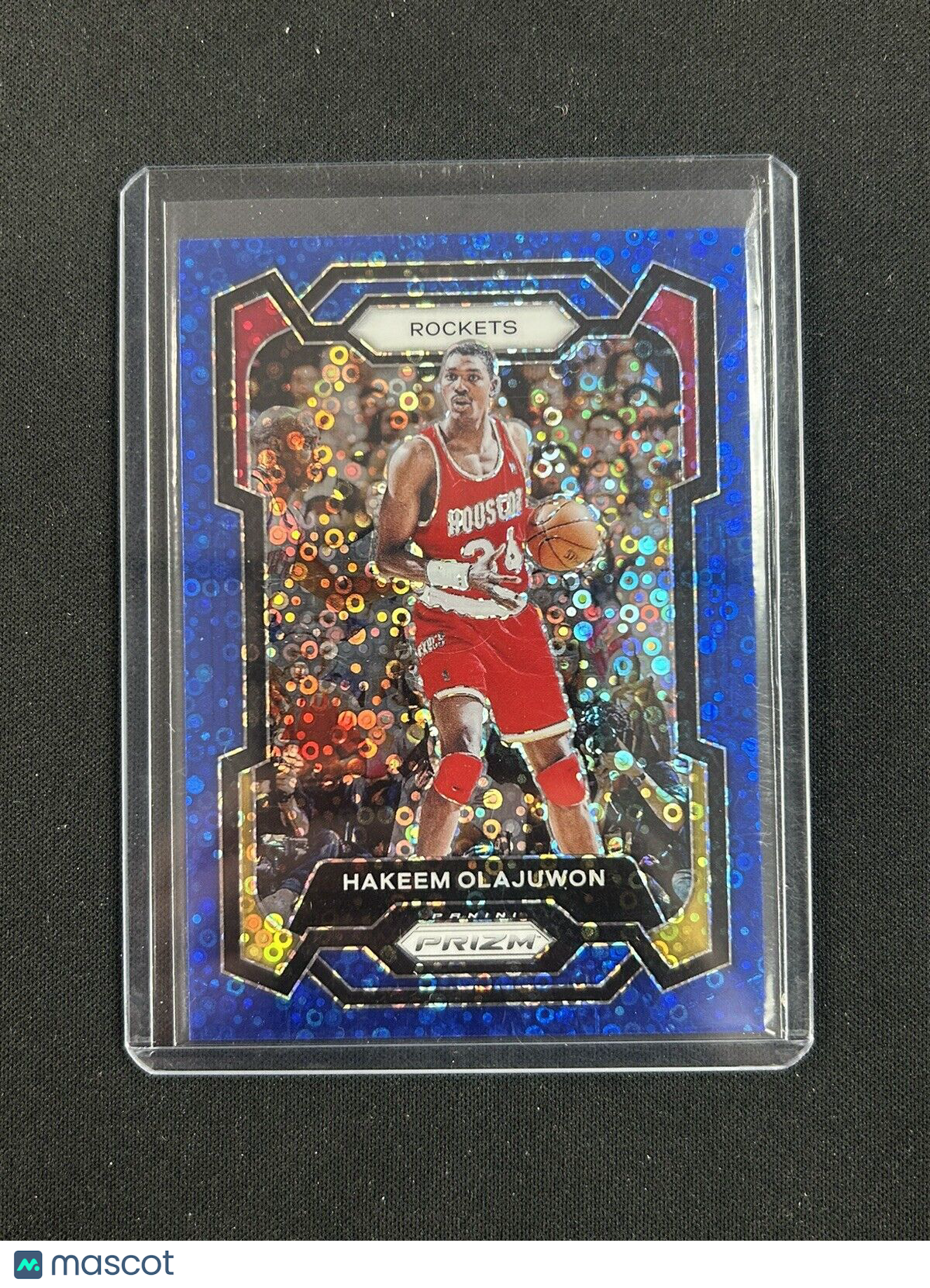 2023 Panini Prizm Blue Disco Hakeem Olajuwon /150