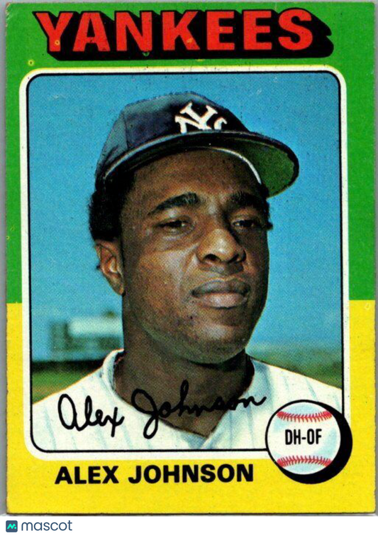 1975 Topps #534 Alex Johnson