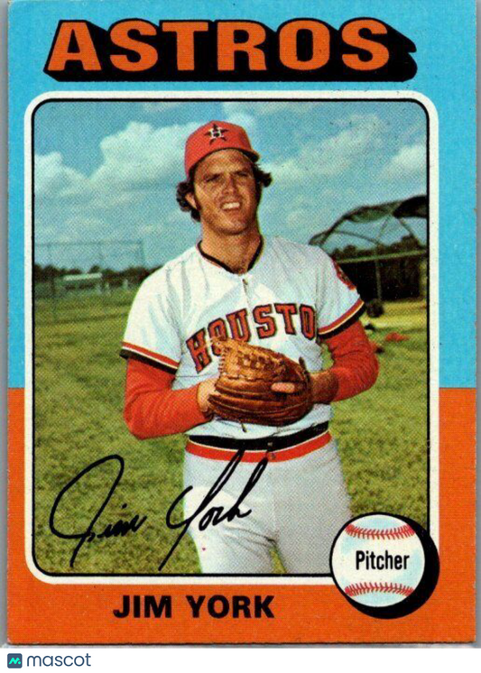 1975 Topps #383 Jim York