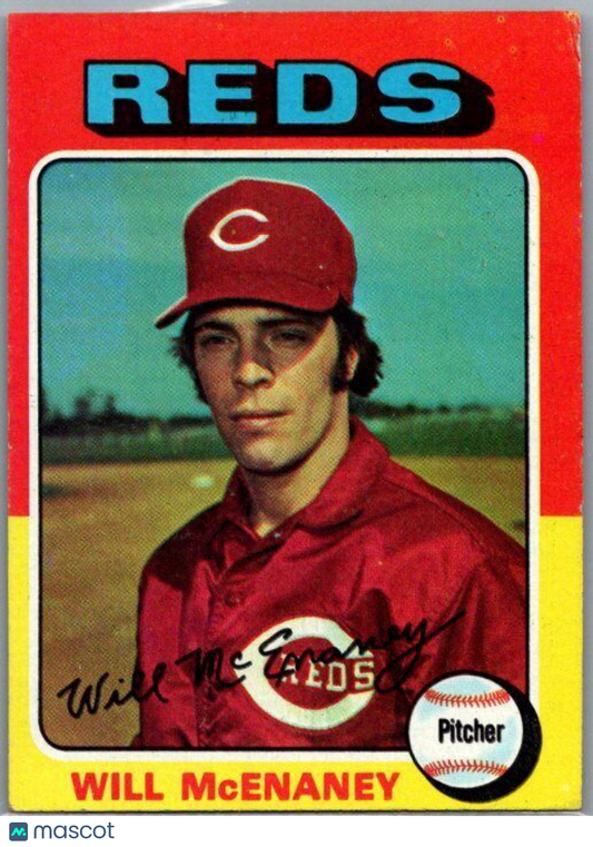 1975 Topps #481 Will McEnaney