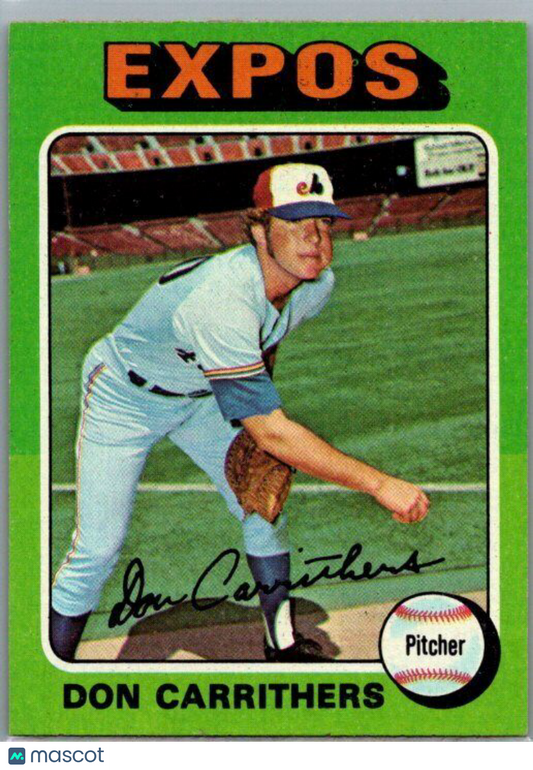 1975 Topps #438 Don Carrithers