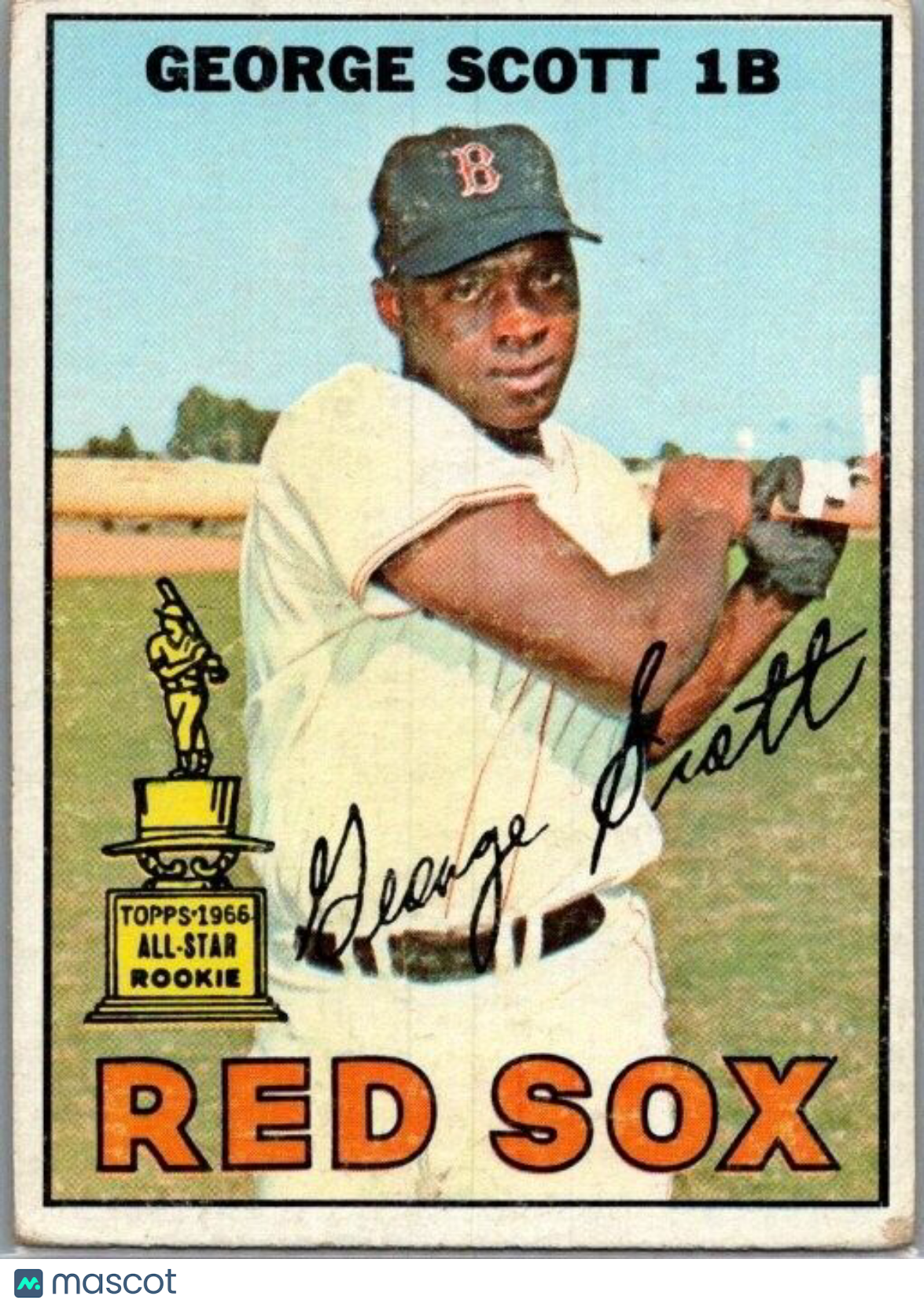 1967 Topps - #75 George Scott