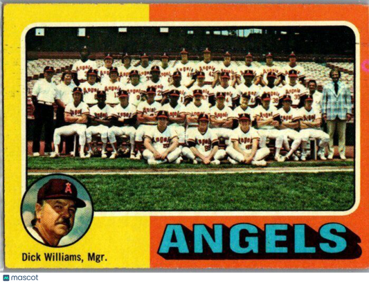 1975 Topps #236 California Angels / Dick Williams