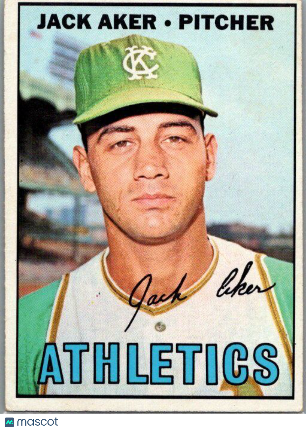 1967 Topps #110 Jack Aker