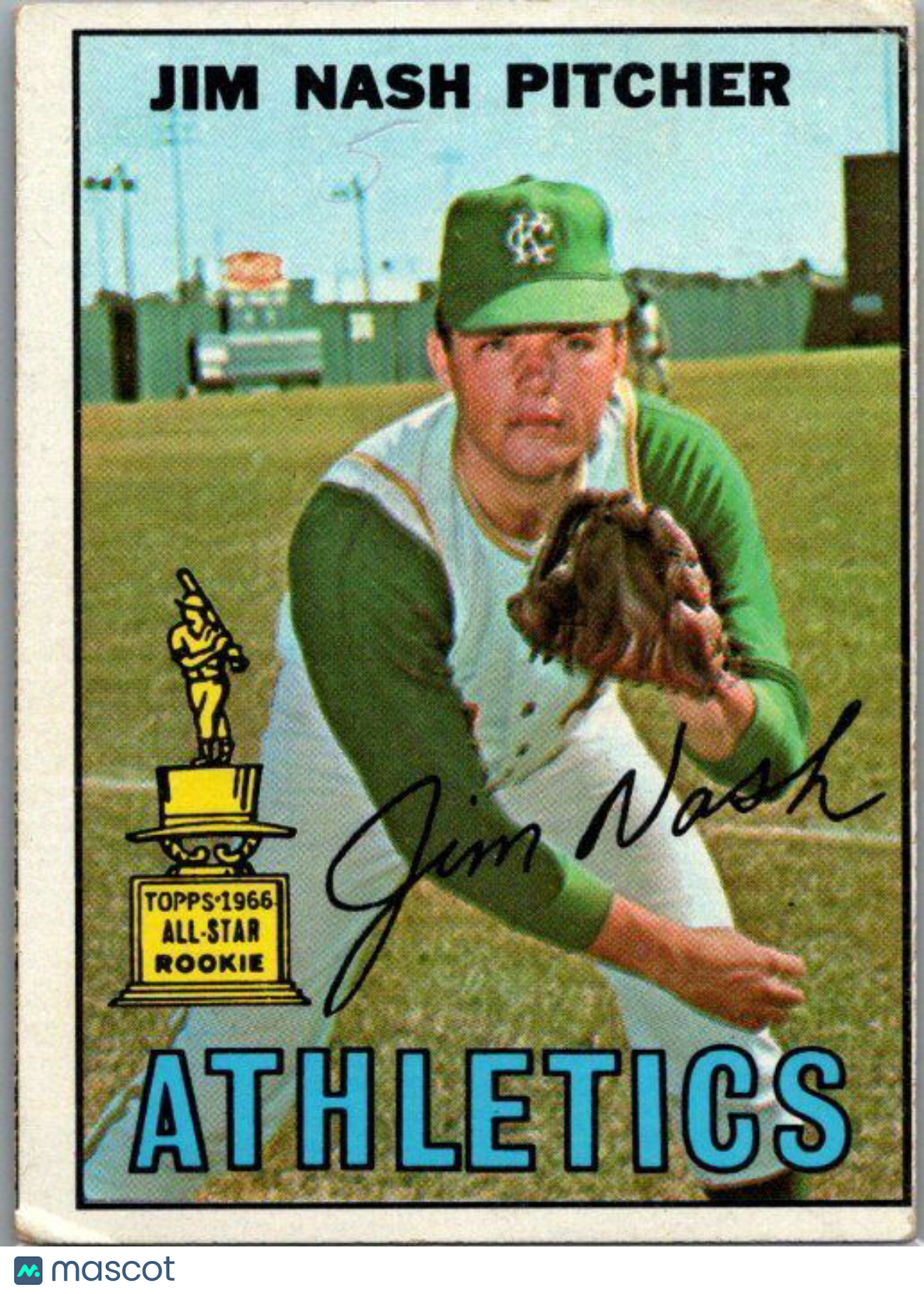 1967 Topps #90 Jim Nash