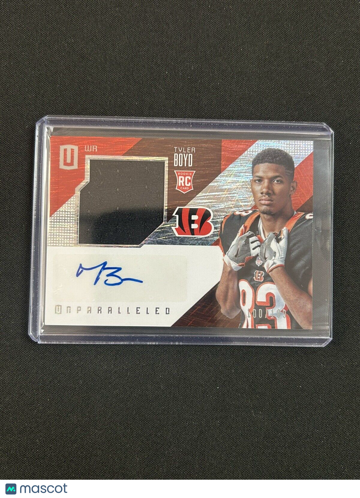 2016 Panini Unparalleled - RPS Rookie Auto Jersey #221 Tyler Boyd /199