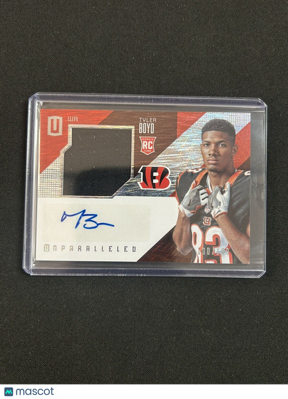 2016 Panini Unparalleled - RPS Rookie Auto Jersey #221 Tyler Boyd /199