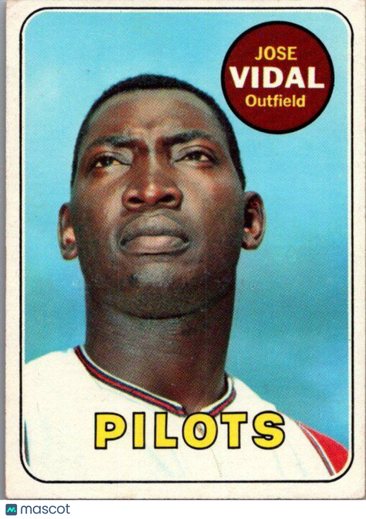 1969 Topps #322 Jose Vidal