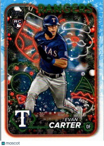 2024 Topps Holiday #H141 Evan Carter