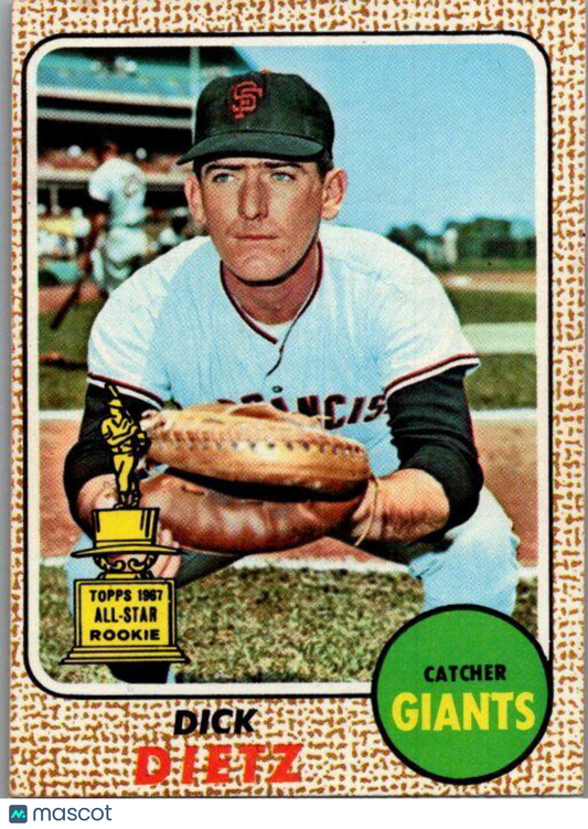 1968 Topps #104 Dick Dietz