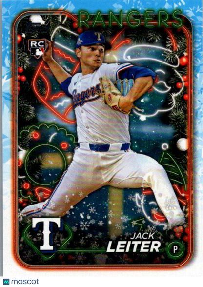 2024 Topps Holiday #H155 Jack Leiter