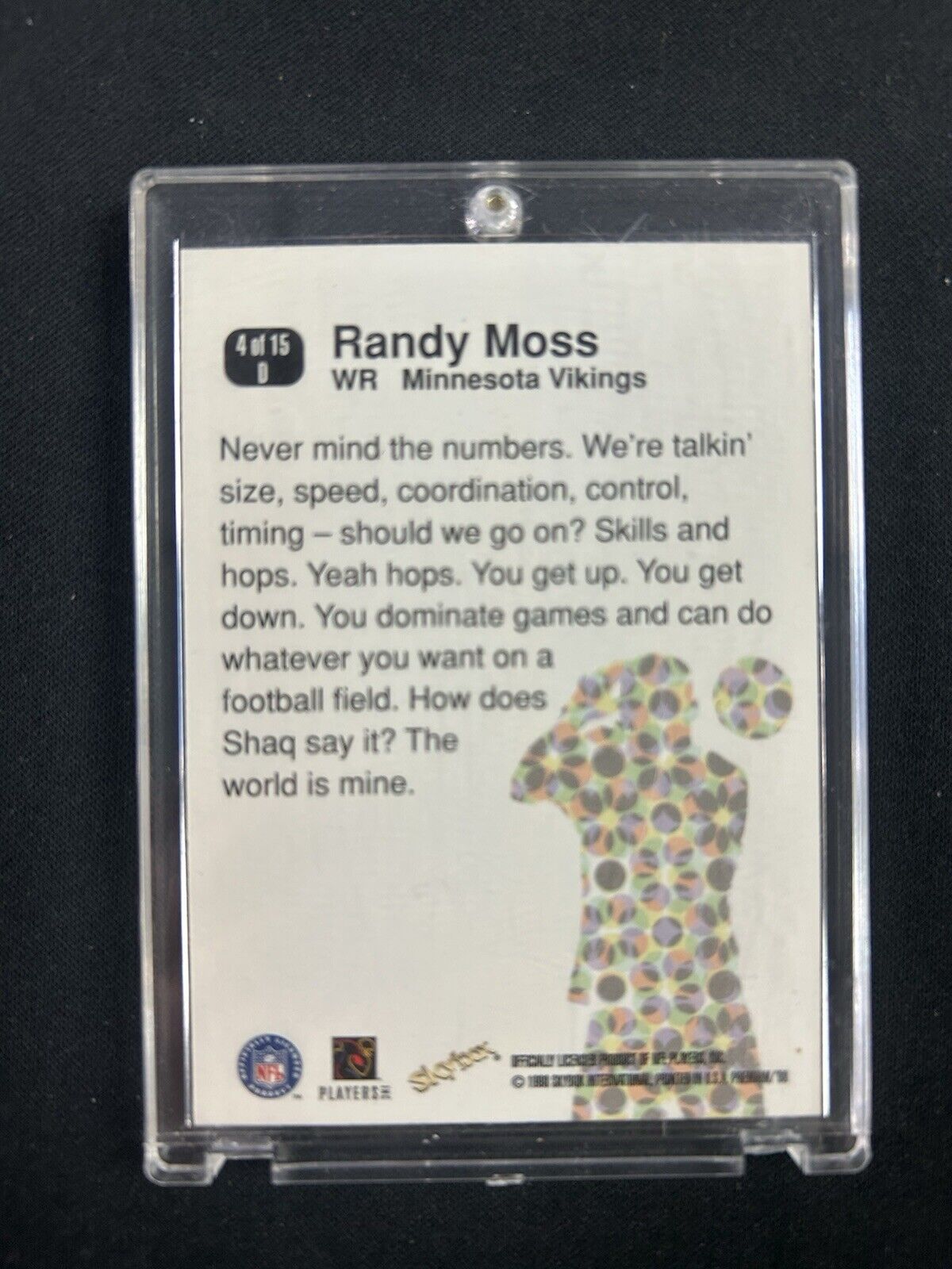 1998 Skybox Premium Dstroyers Randy Moss