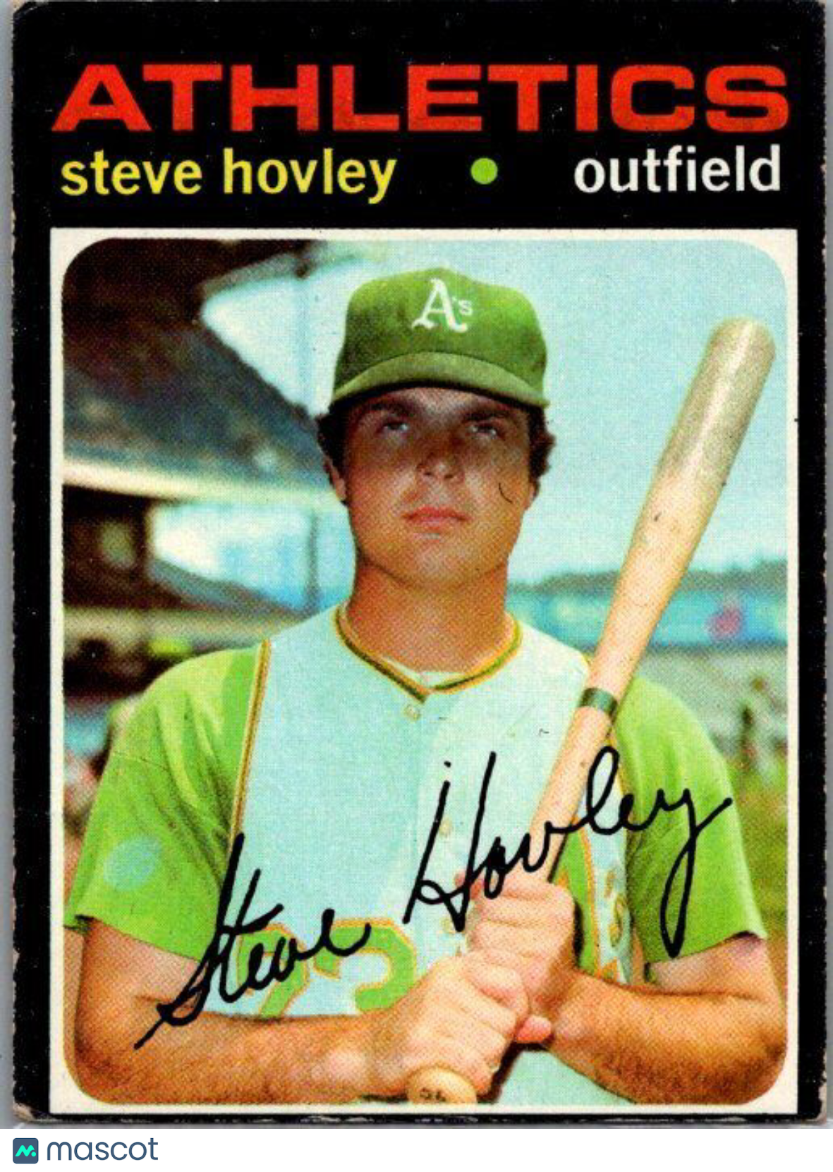 1971 Topps #109 Steve Hovley