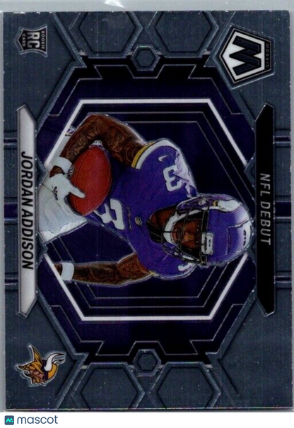 2023 Panini Mosaic - NFL Debut #ND-14 Jordan Addison (RC)