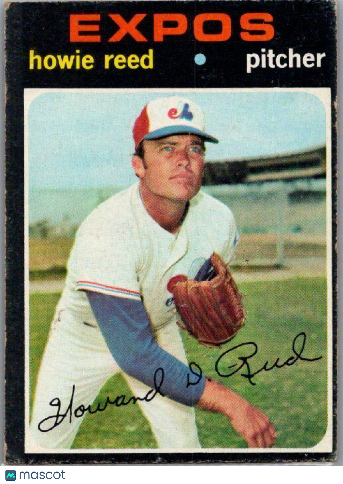 1971 Topps #398 Howie Reed