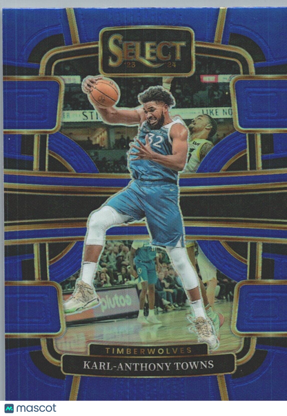 2023-24 Panini Select - Blue Concourse #5 Karl-Anthony Towns