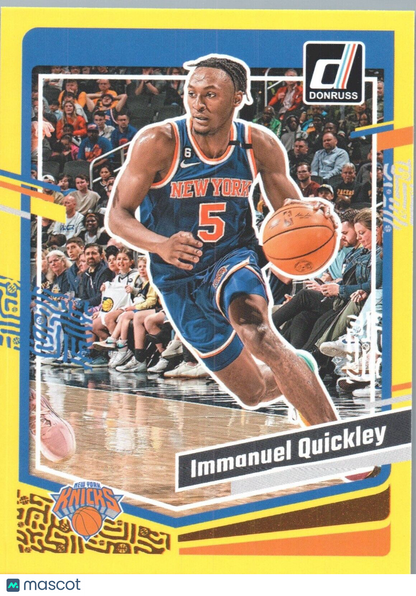 2023-24 Panini Donruss - #21 Immanuel Quickley