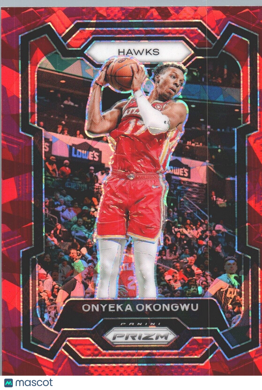 2023-24 Panini Prizm - Red Ice #290 Onyeka Okongwu