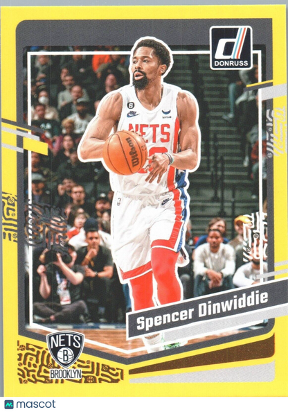 2023-24 Panini Donruss - #45 Spencer Dinwiddie