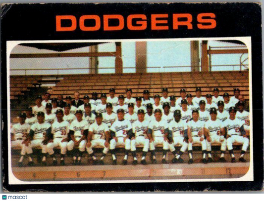 1971 Topps #402 Los Angeles Dodgers