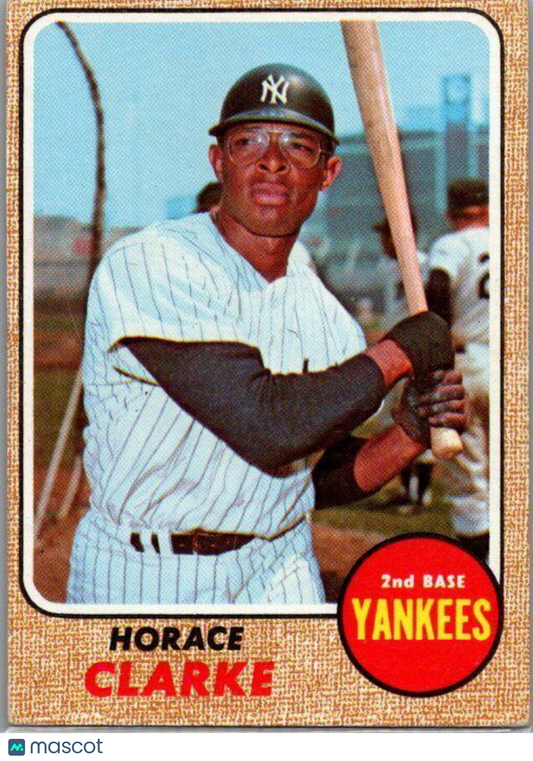 1968 Topps #263 Horace Clarke EX-NM