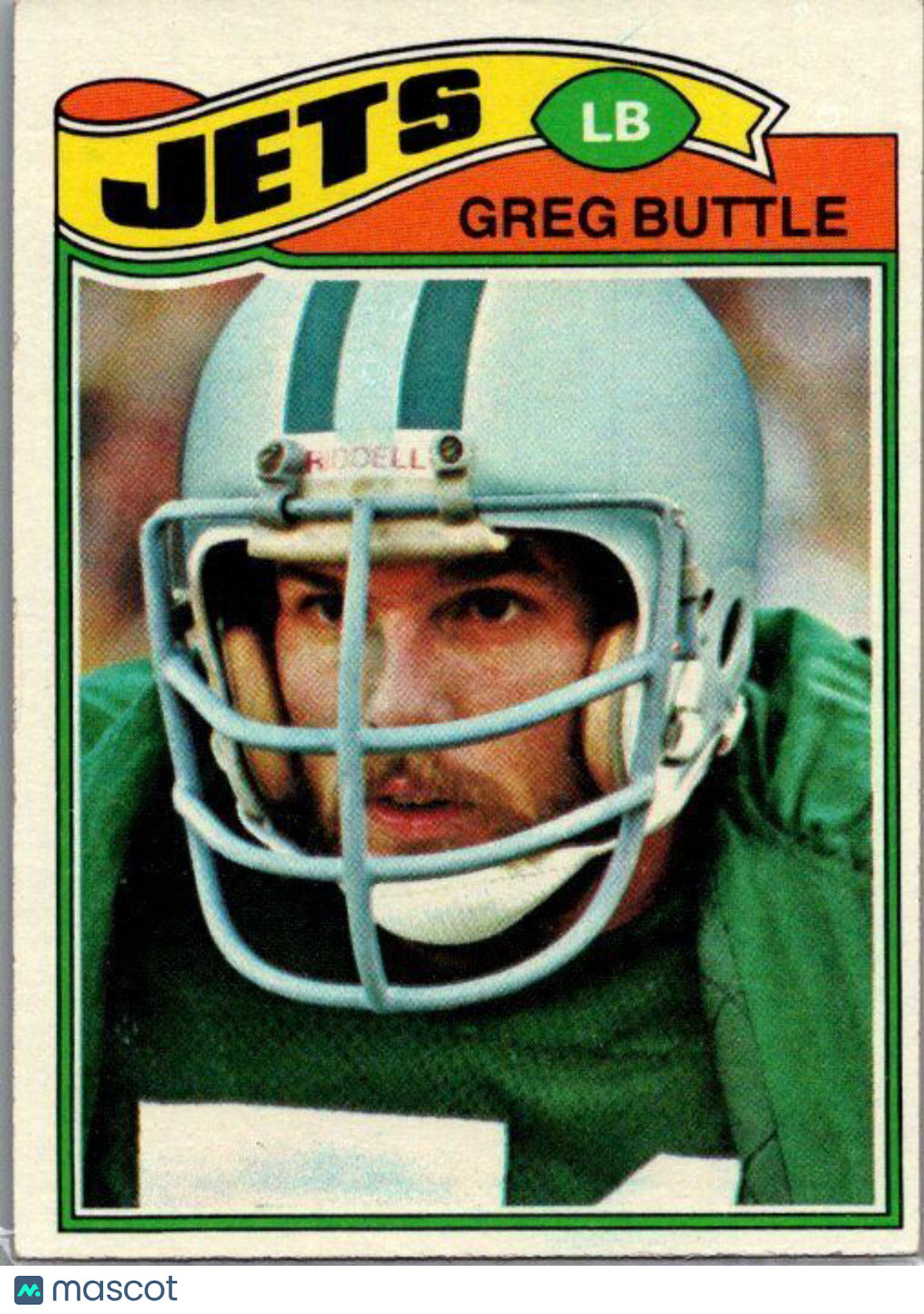 1977 Topps #186 Greg Buttle