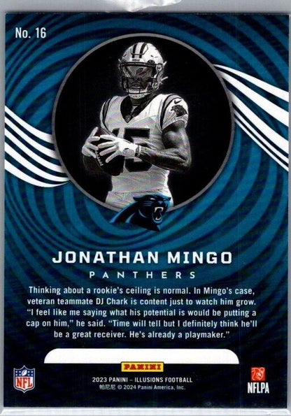 2023 Panini Illusions - #16 Jonathan Mingo (RC)