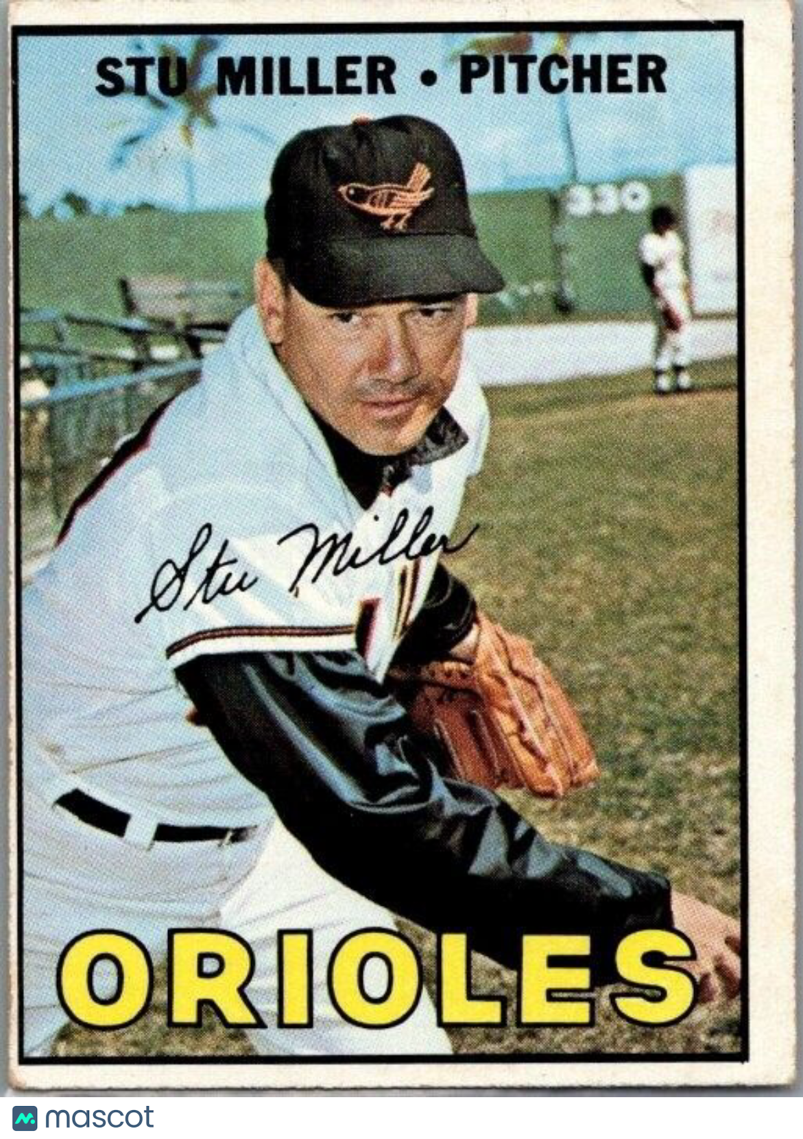 1967 Topps - #345 Stu Miller