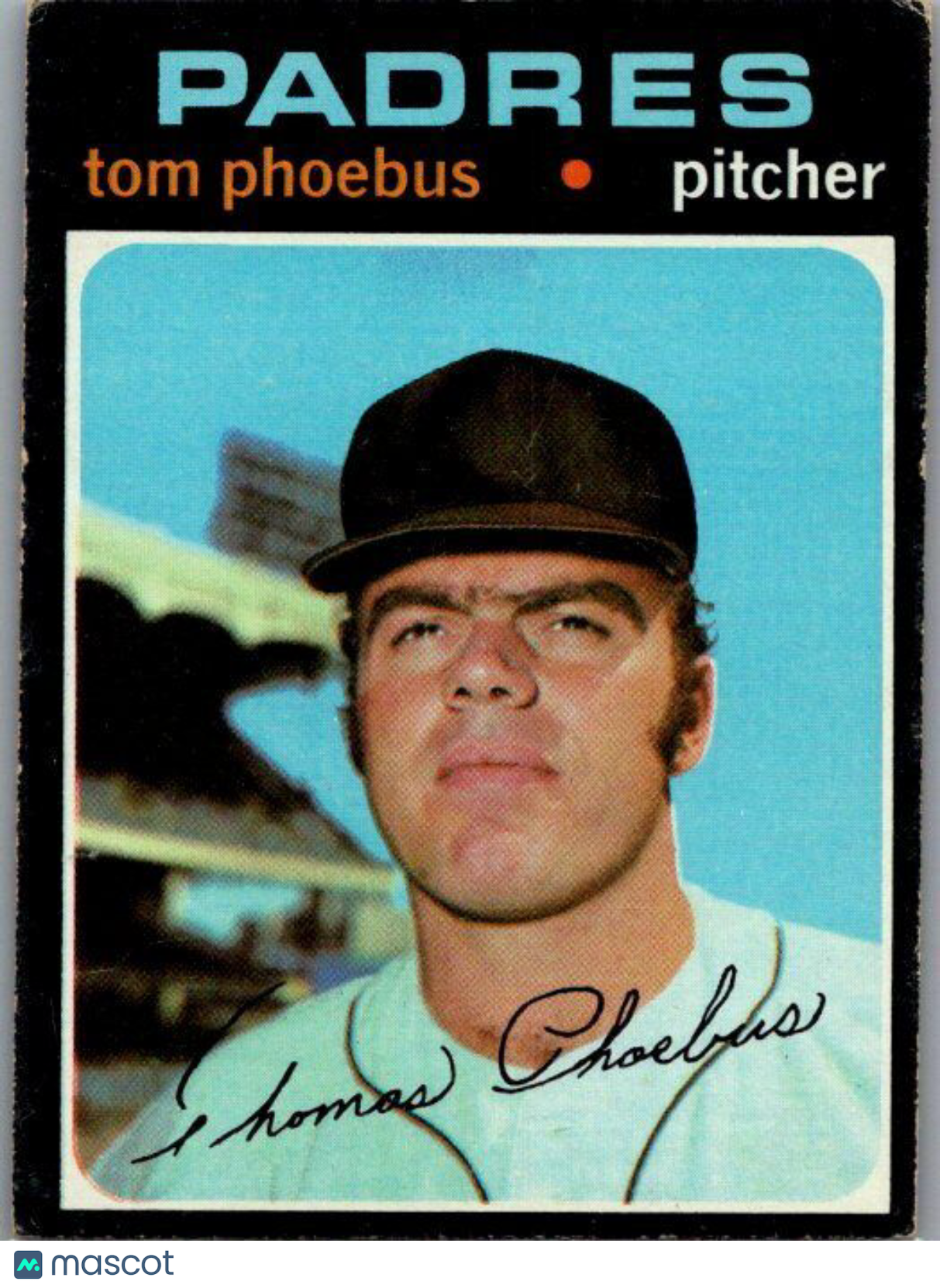 1971 Topps #611 Tom Phoebus