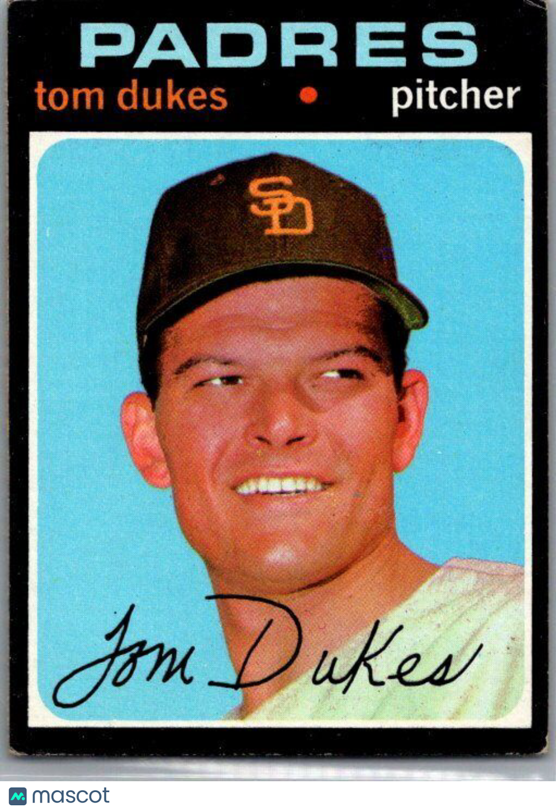 1971 Topps #106 Tom Dukes