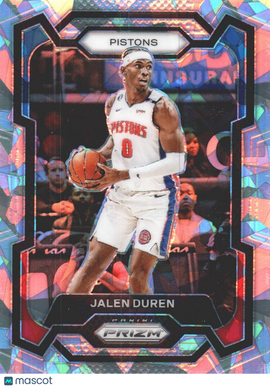 2023-24 Panini Prizm - Ice Prizm #210 Jalen Duren