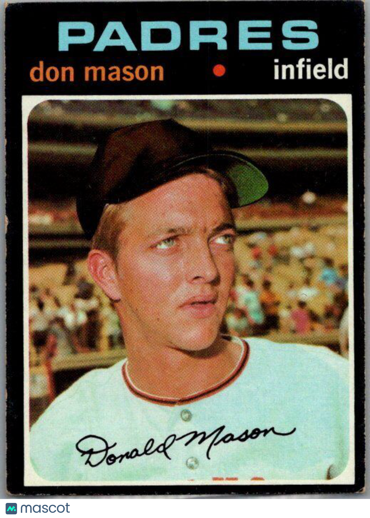 1971 Topps #548 Don Mason