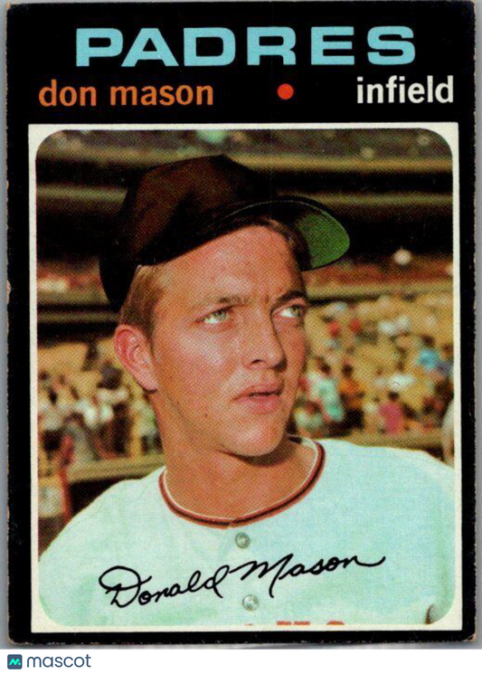 1971 Topps #548 Don Mason