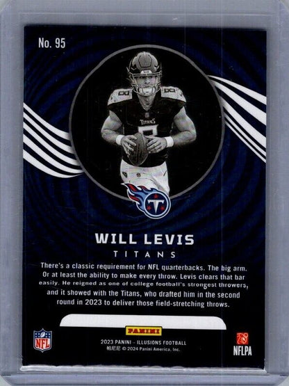 2023 Panini Illusions - #95 Will Levis (RC)